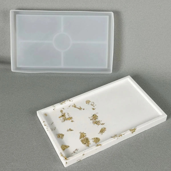 Bandeja rectangular mediana (molde de silicona)