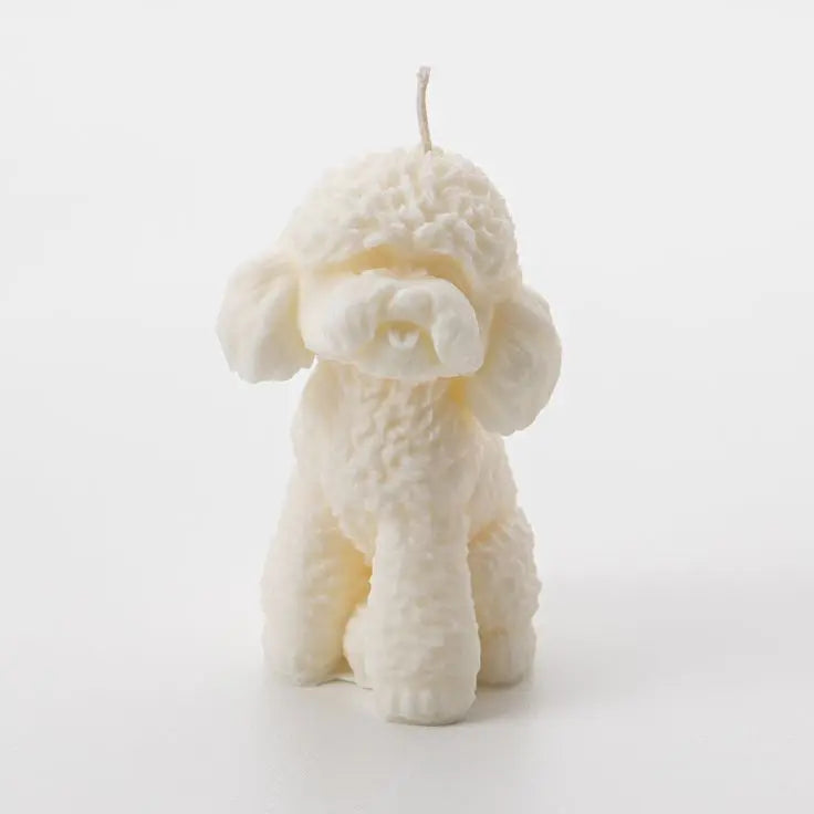 Perro caniche (molde de silicona)