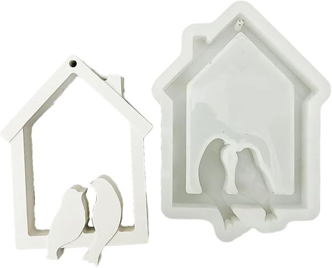 Casita nido de pájaros horneros (Molde de silicona)