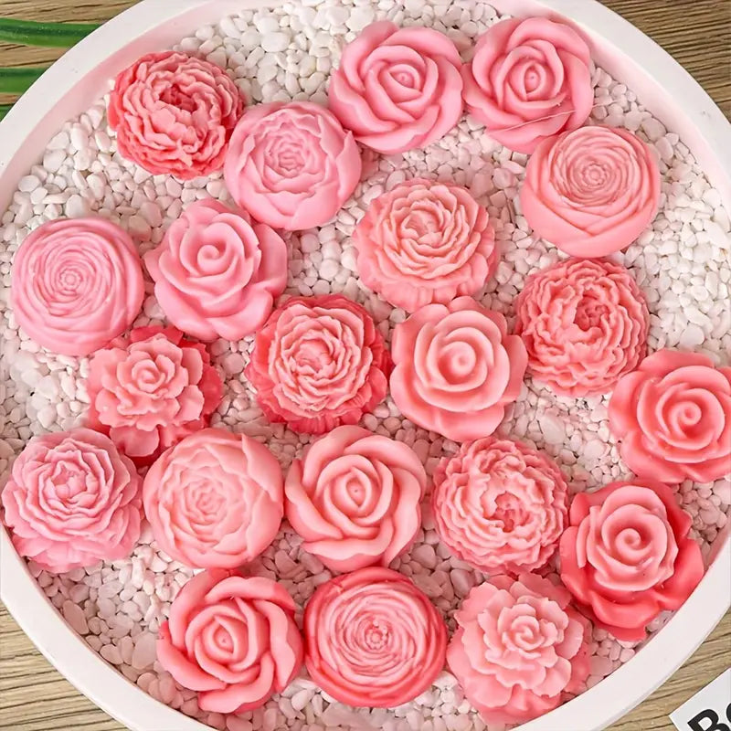 Florcitas x7 (molde de silicona)