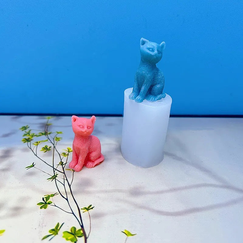 Gato pequeño (molde de silicona)