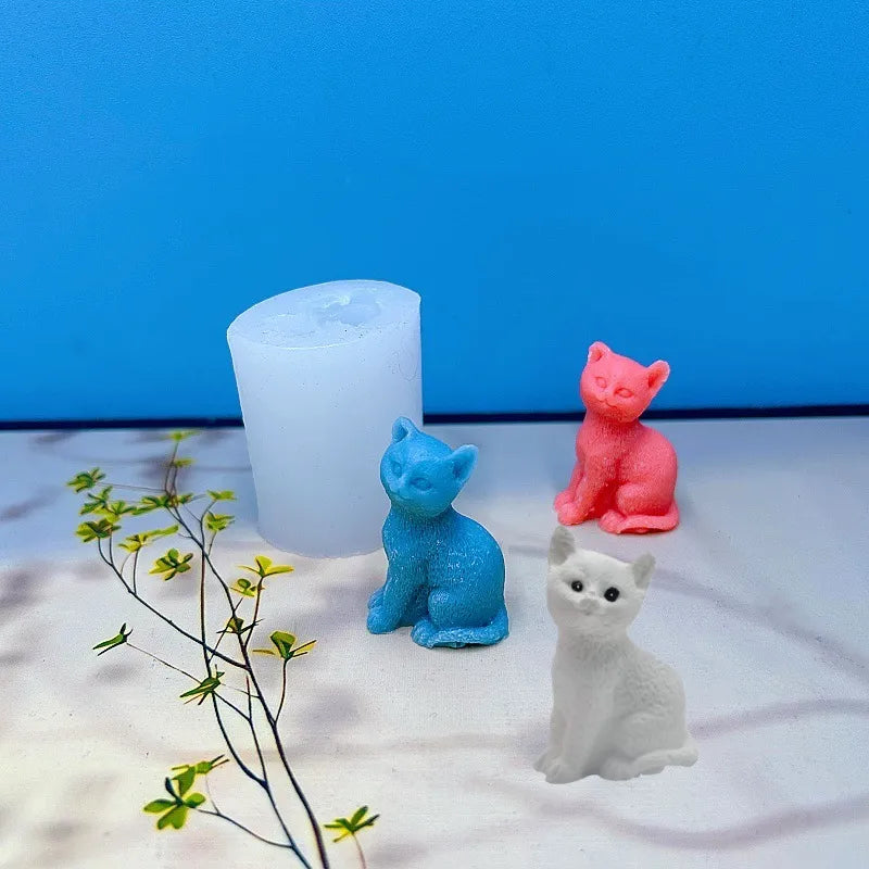 Gato pequeño (molde de silicona)