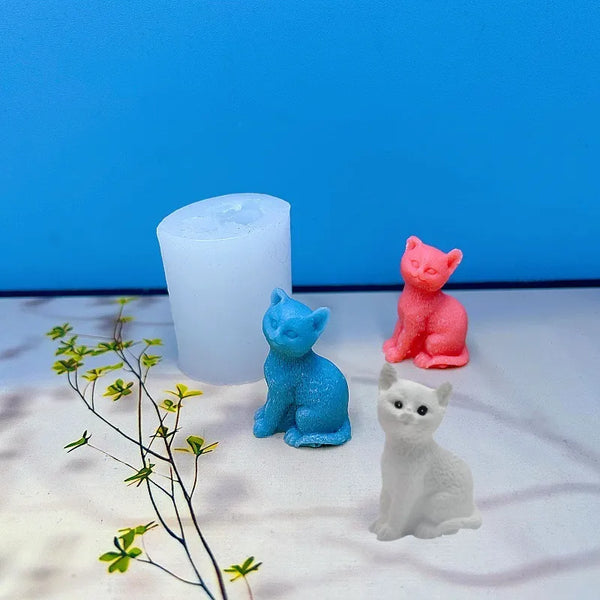 Gato pequeño (molde de silicona)
