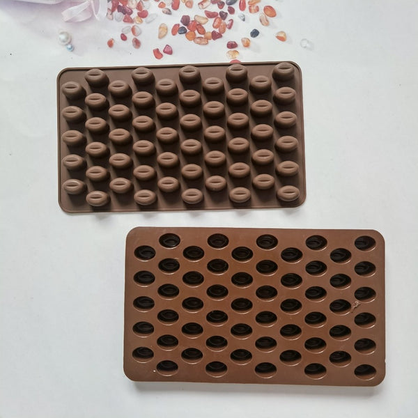 Granos de café x55 (molde de silicona)