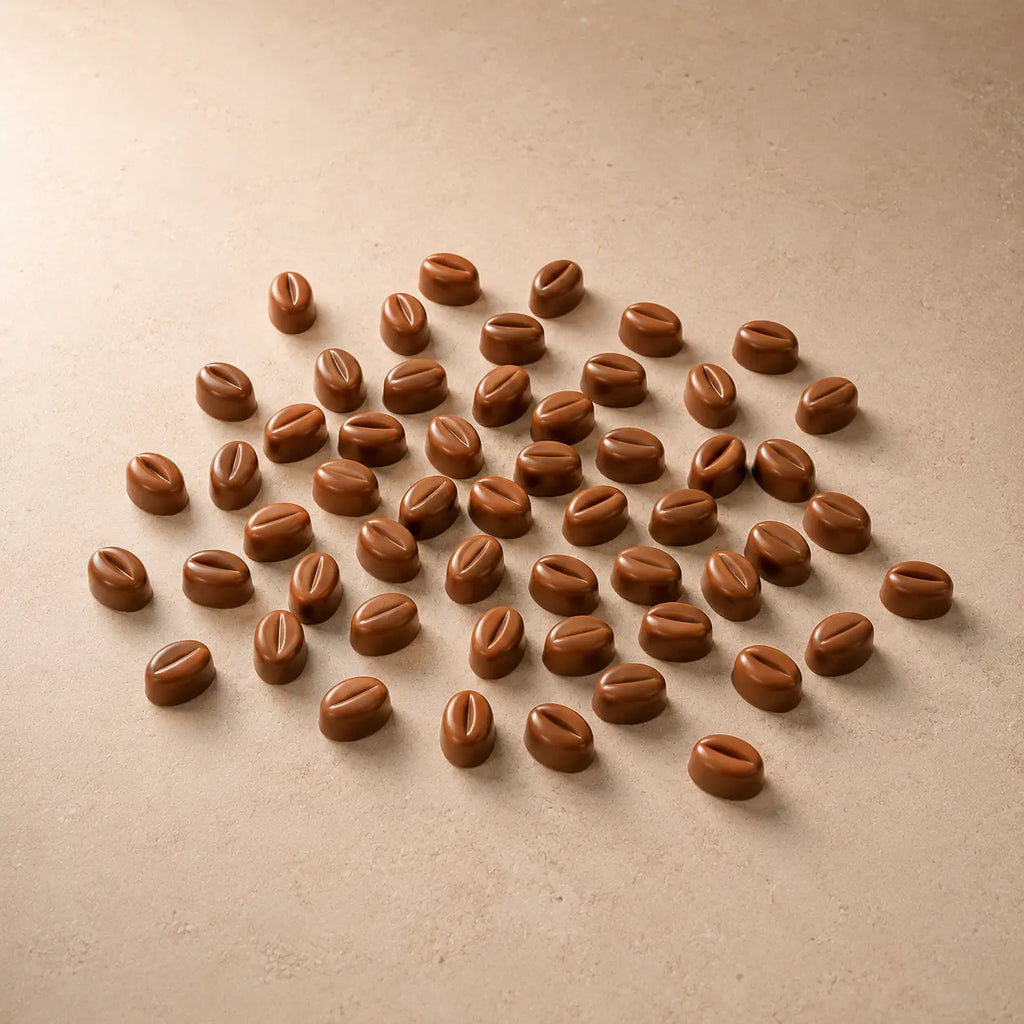 Granos de café x55 (molde de silicona)