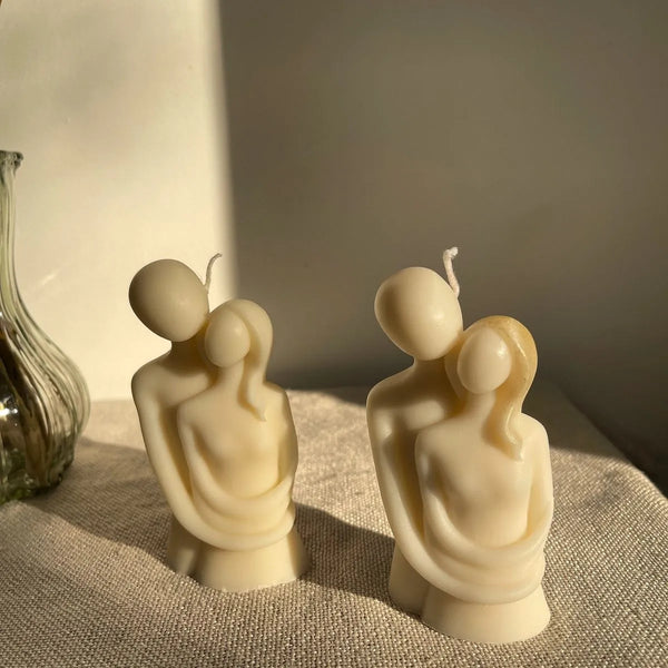 Pareja abrazada (molde de silicona)