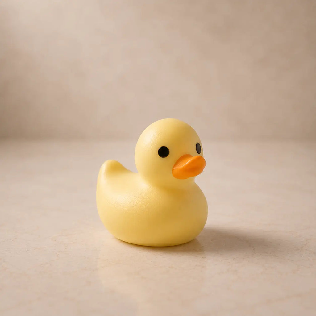 Patito / pato con hule (molde de silicona)