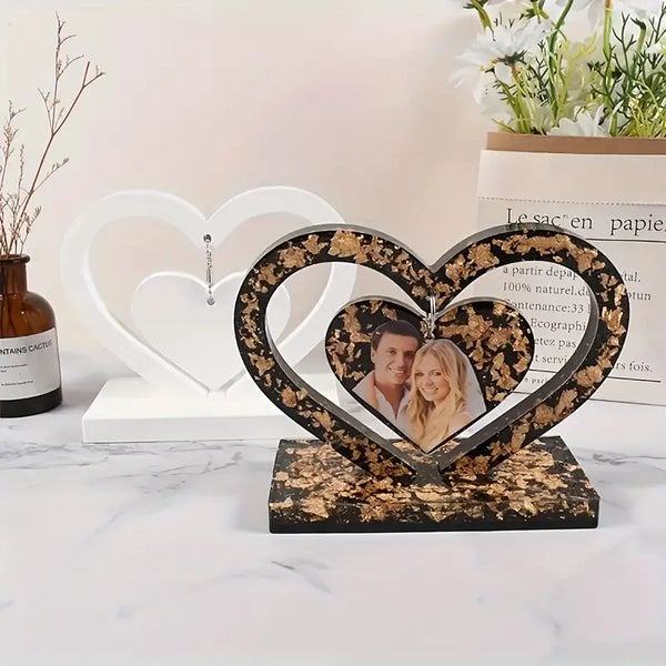 Porta Foto Corazón (Molde de silicona)