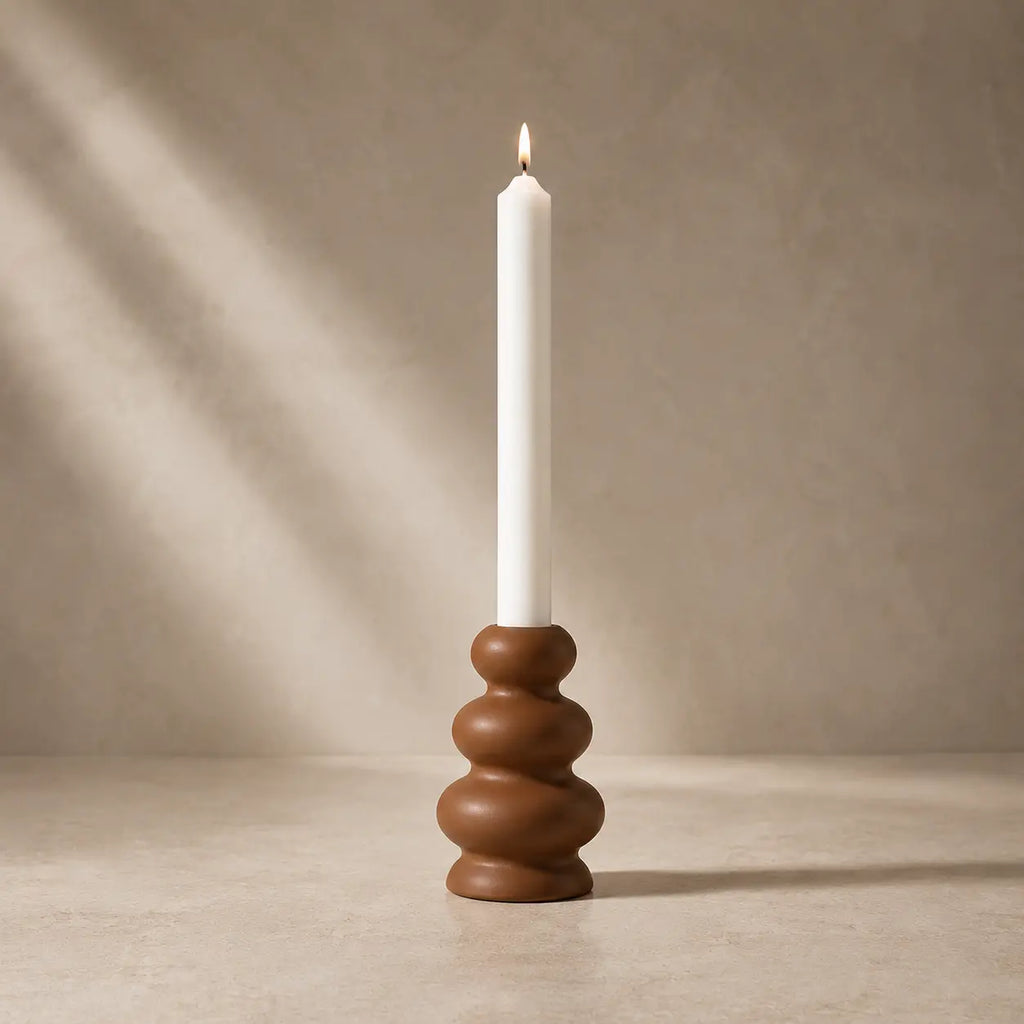 Candelabro triple aro (molde de silicona)