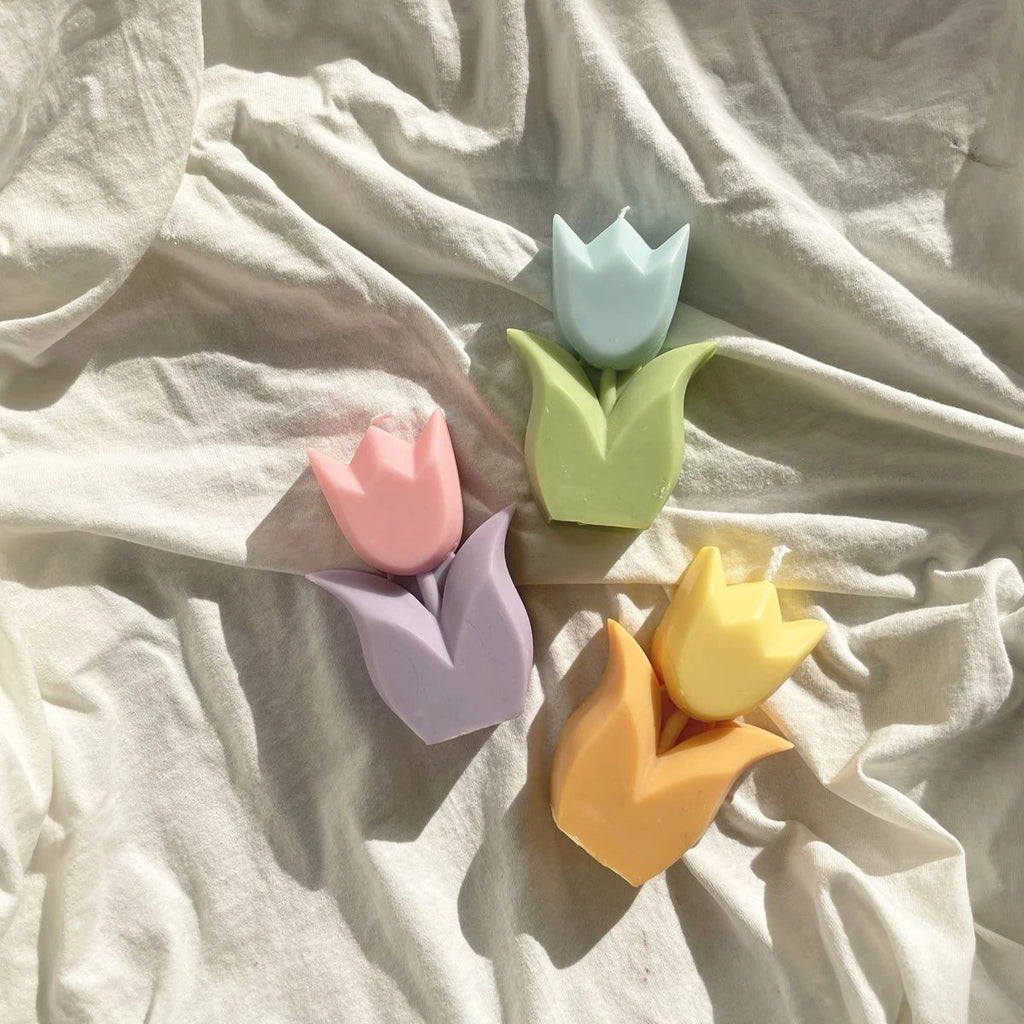 Flor tulipán(molde de silicona)