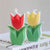 Flor tulipán(molde de silicona)