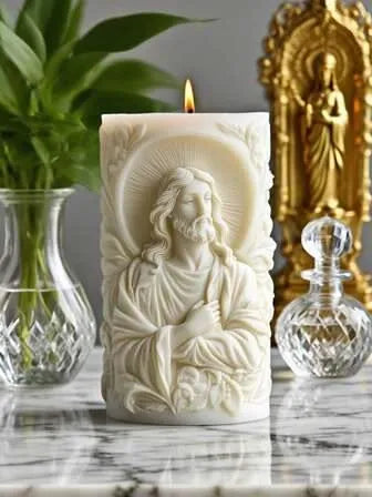 Velón de Misa de Jesús (molde de silicona)