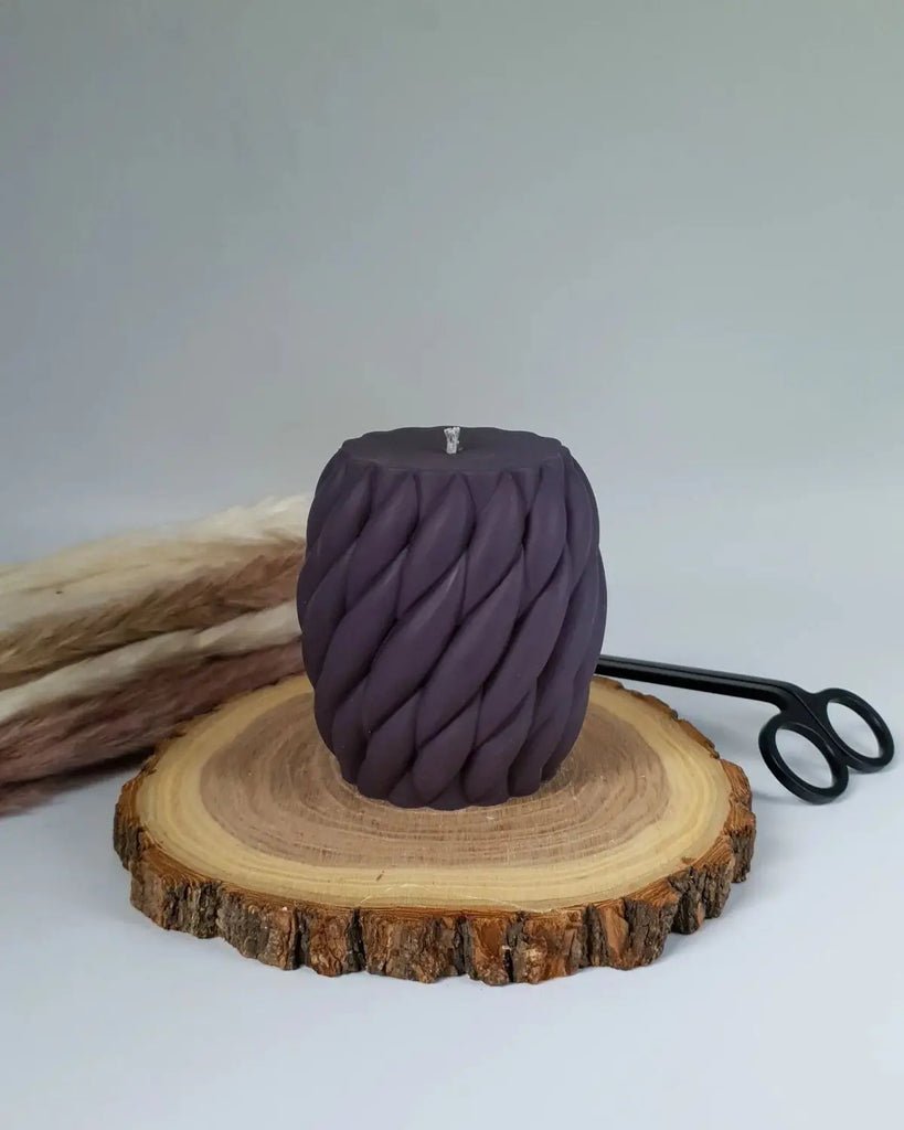 Vela nudo torneado (molde de silicona)