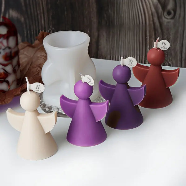 Angelito navideño (Molde de silicona)
