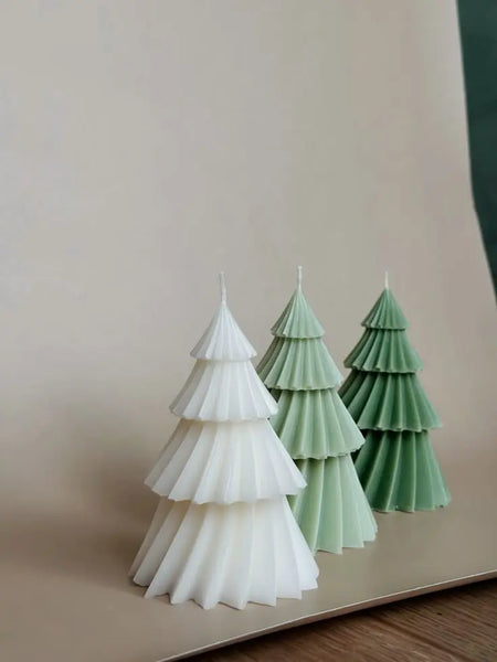 Pino Torneado Navideño (Molde de silicona)