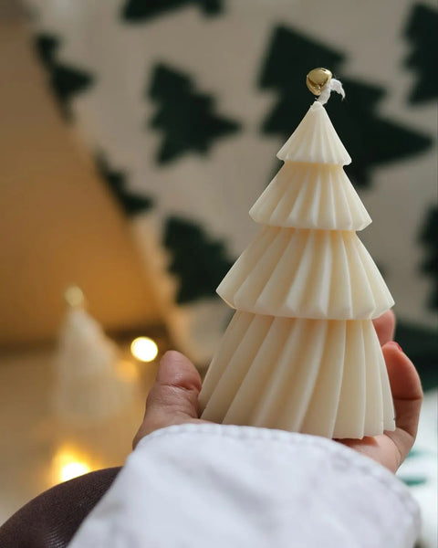 Árbol / Pino Navideño Torneado grande (Molde de silicona)