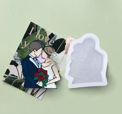 Marido y mujer / Novios / Casamiento / Boda (molde de silicona)