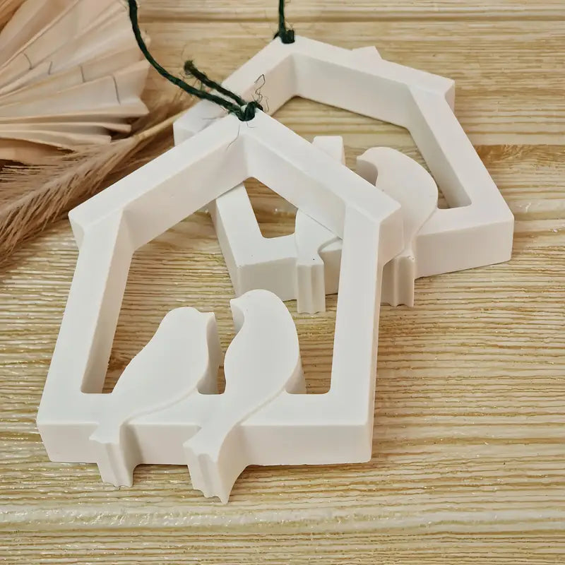 Casita nido de pájaros horneros (Molde de silicona)