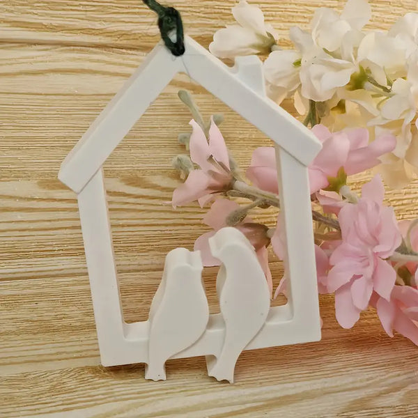 Casita nido de pájaros horneros (Molde de silicona)