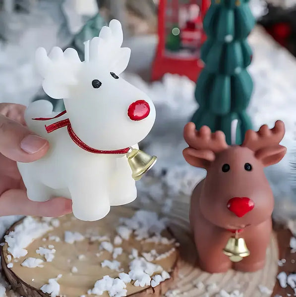 Ciervo Navideño (Molde de silicona)