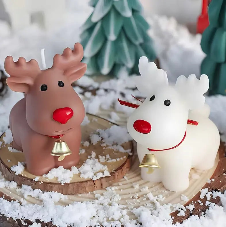 Ciervo Navideño (Molde de silicona)
