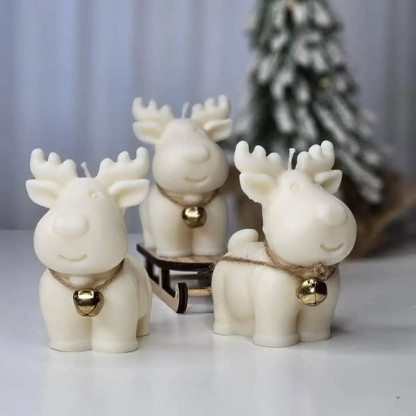Ciervo Navideño (Molde de silicona)