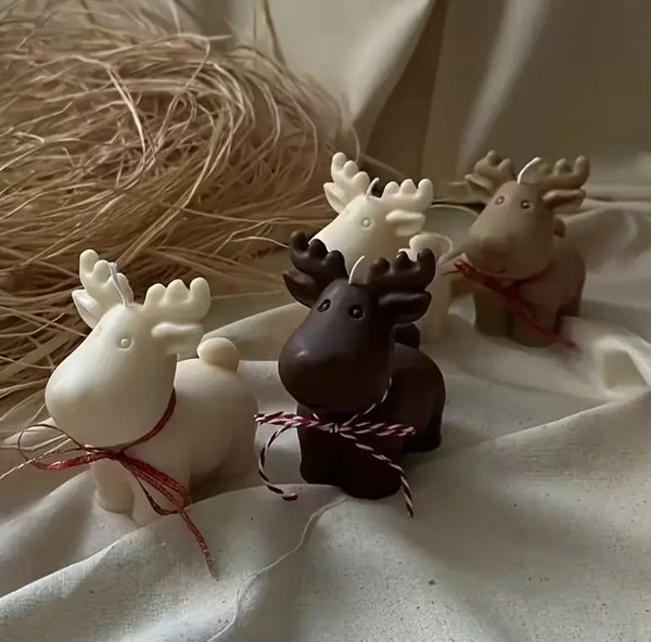 Ciervo Navideño (Molde de silicona)