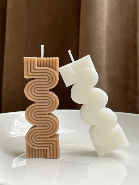 Columna Geométrica (Molde de silicona)