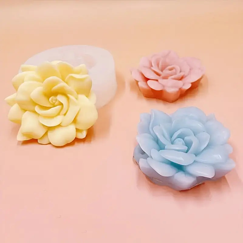 Flor gardenia (molde de silicona)