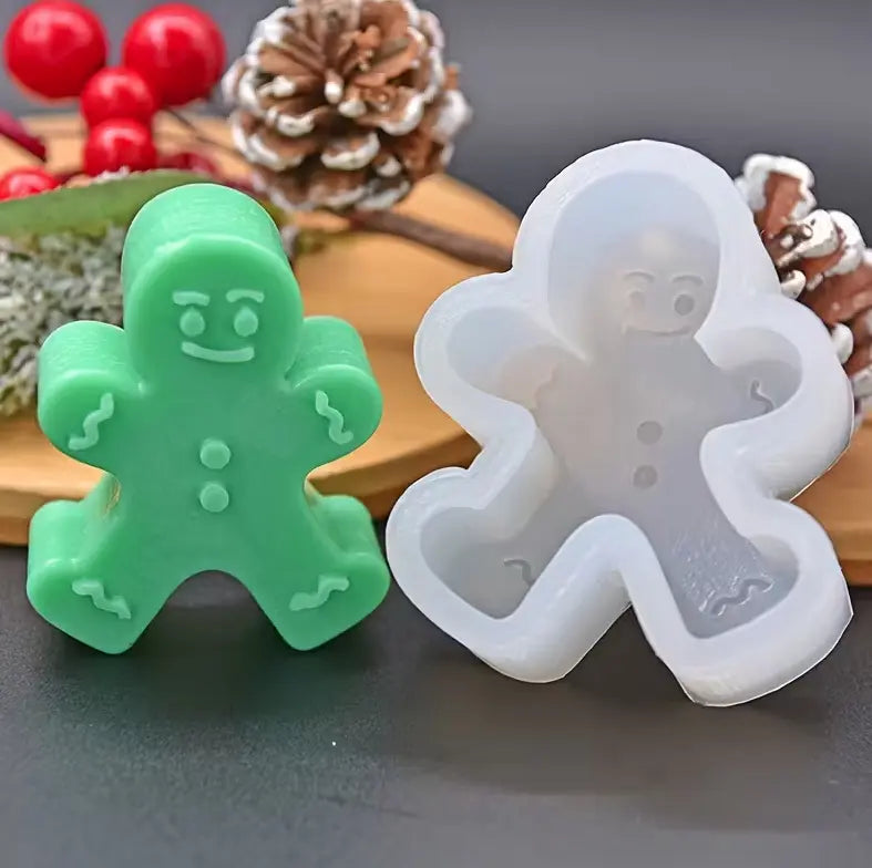 Galleta de Jengibre Navideña (Molde de silicona)