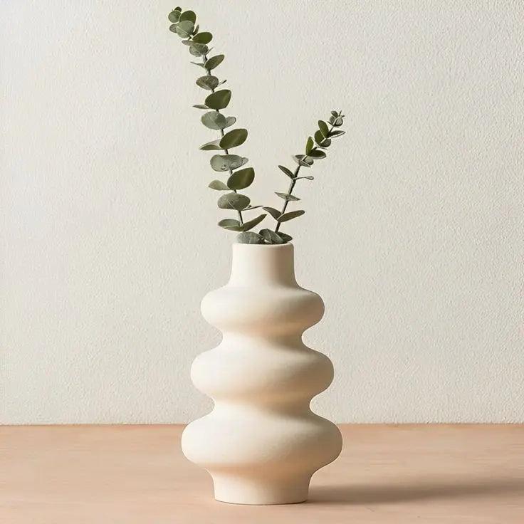 Jarrón / florero rizo (molde de silicona)