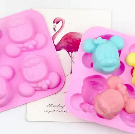 Minnie x4 (Molde de silicona)