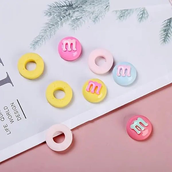 Golosina / Chocolates M&M x 4 (Molde de silicona)