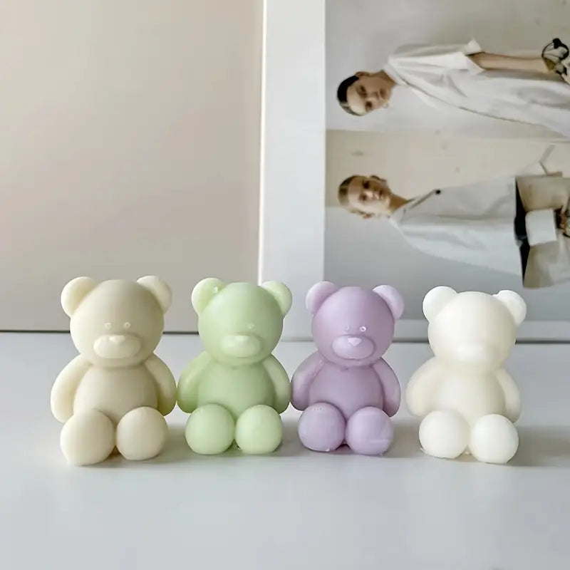 Oso teddy bebé (molde de silicona)