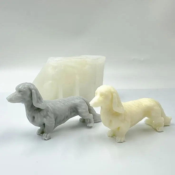 Perro salchicha (molde de silicona)