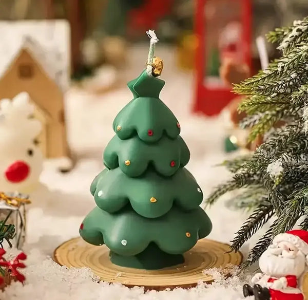 Árbol / Pino Burbujas Navideño (Molde de silicona)
