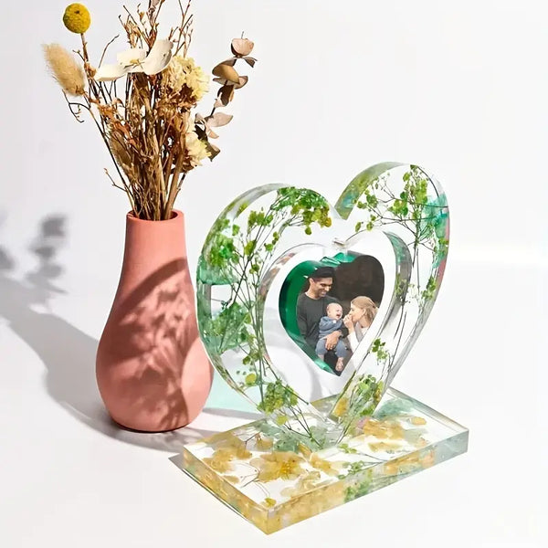 Porta Foto Corazón (Molde de silicona)