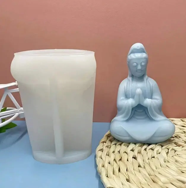 Figura buda Guanyin grande (molde de silicona)