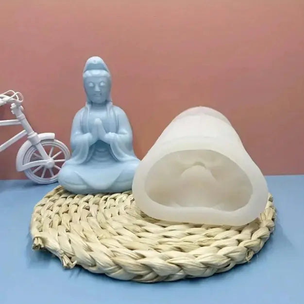 Figura buda Guanyin grande (molde de silicona)