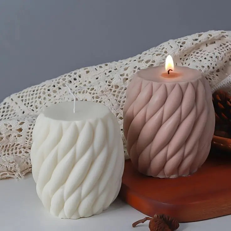 Vela nudo torneado (molde de silicona)