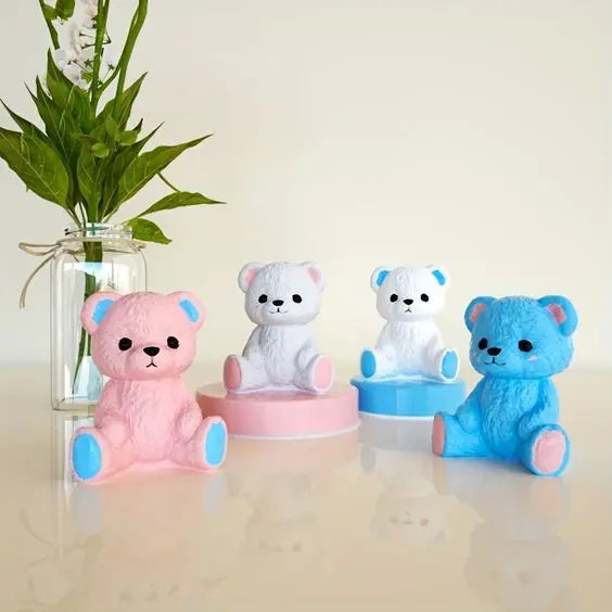 Oso de peluche teddy / (molde de silicona)