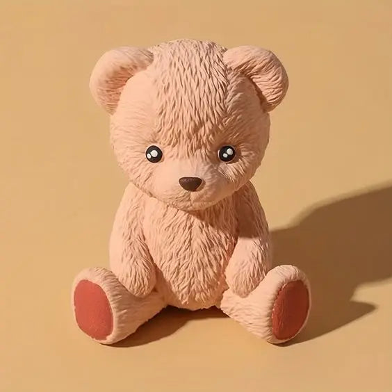 Oso de peluche teddy / (molde de silicona)