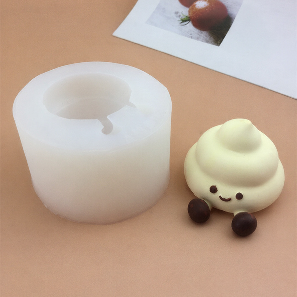 Popo Poop Sonriente (Molde de silicona)