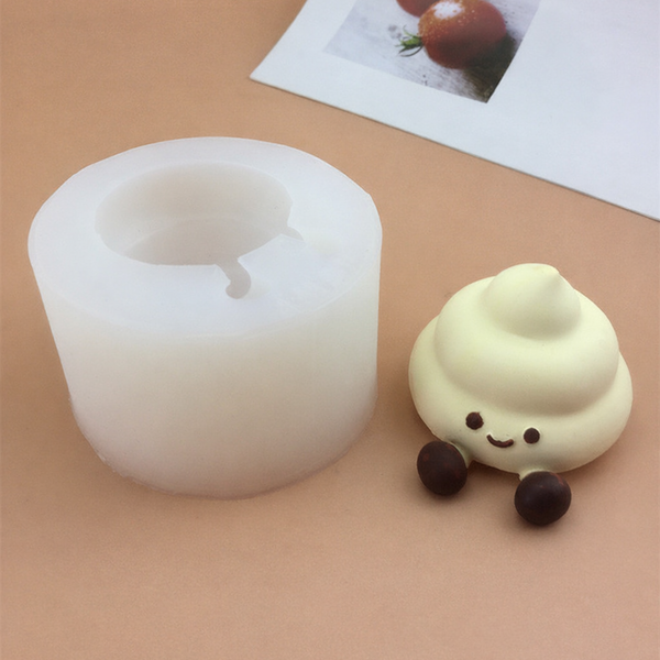 Popo Poop Sonriente (Molde de silicona)
