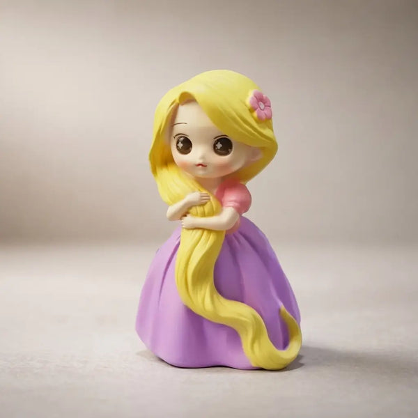 Princesa Rapunzel (molde de silicona)
