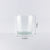 Frasco / vaso de vidrio circular para velas (150g de cera)