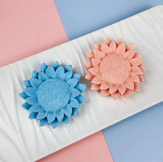 Flor girasol (molde de silicona)